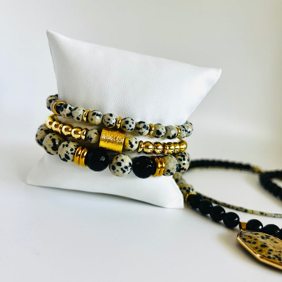 Dalmatians Bracelet Stack